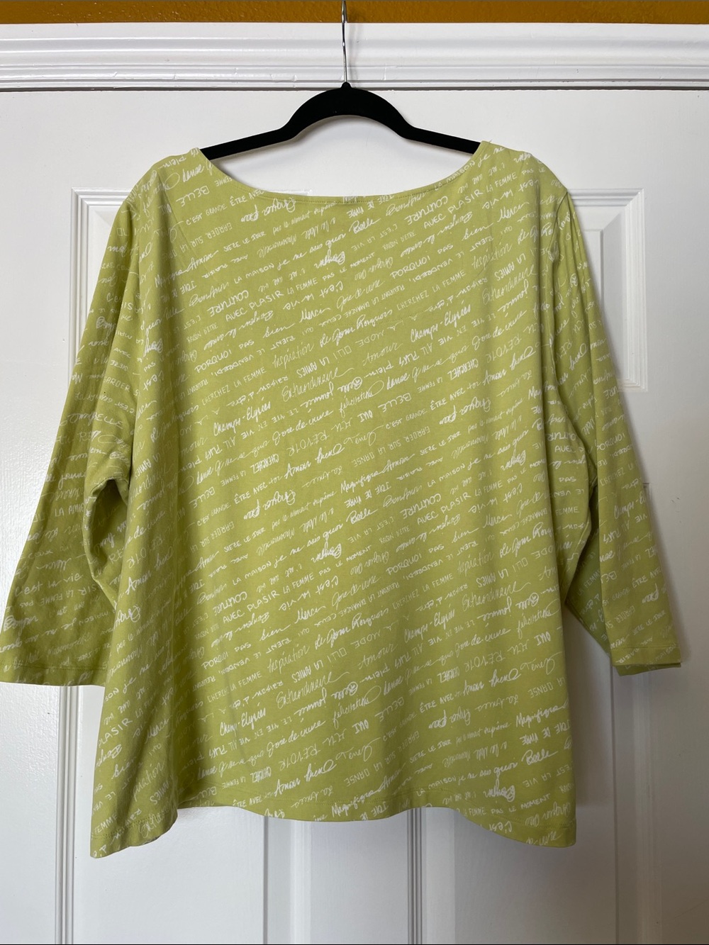Ruby Rd Top w/embellished neck-line - Picture 2 of 7